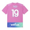 Original Trikotsatz AC Mailand Theo 19 Ausweichtrikot 2023-24 Für Kinder